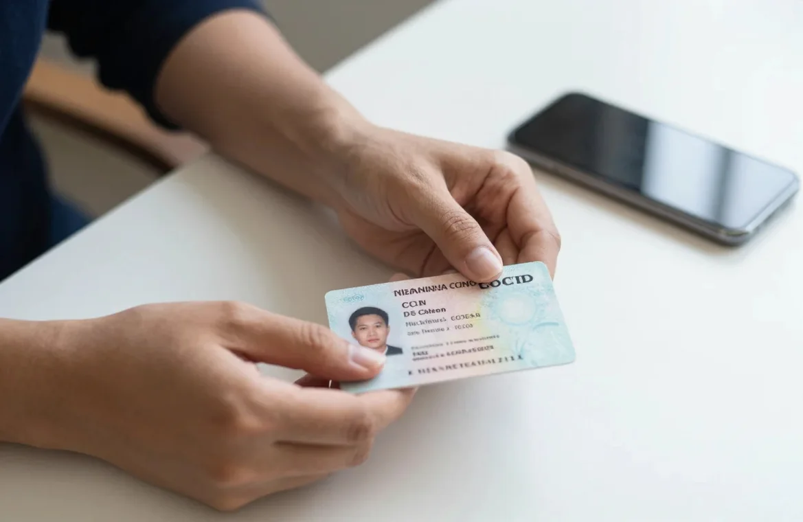 Minh họa kiểm tra CCCD và thông tin hồ sơ